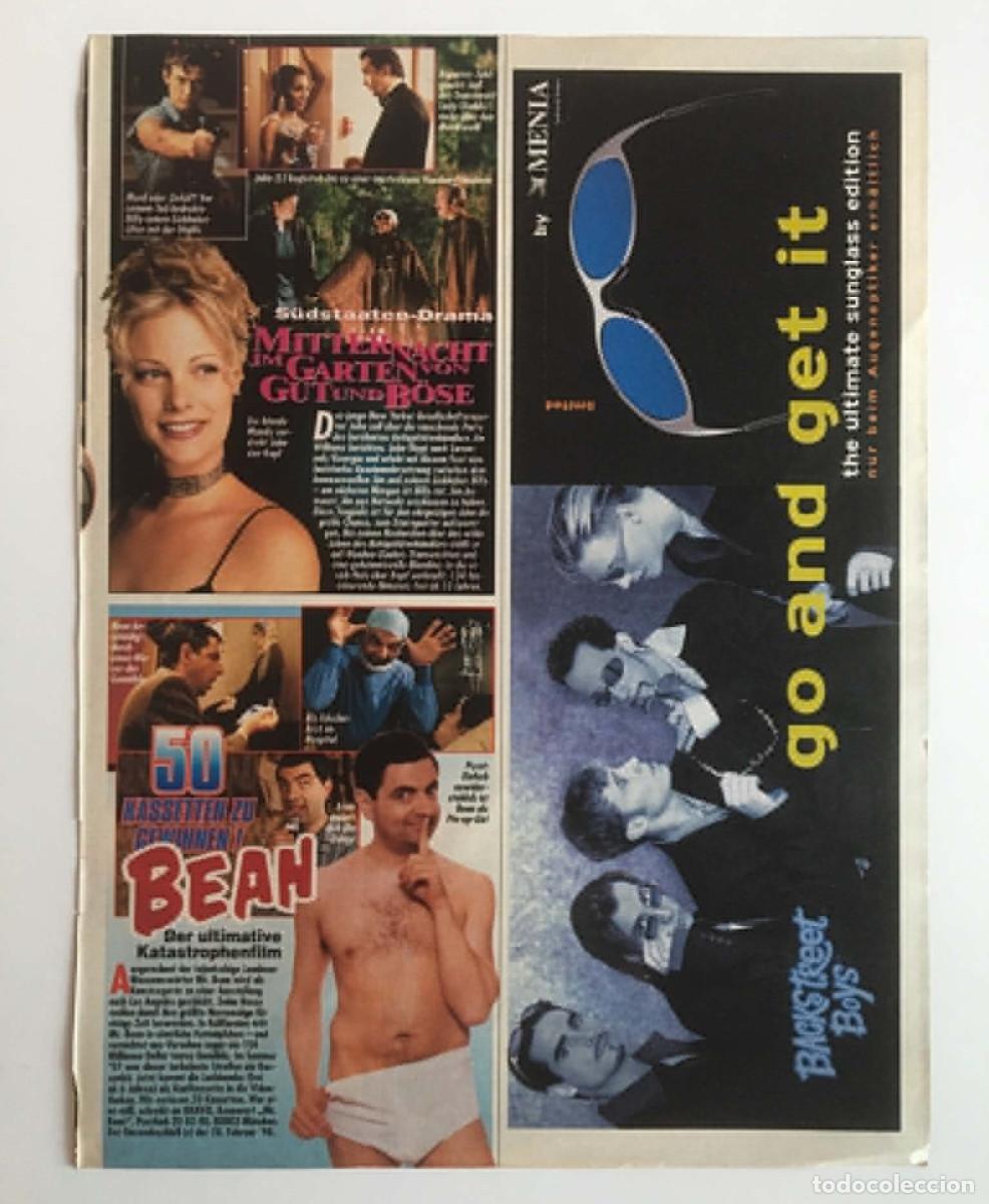 Coleccionismo de Revistas y Peri&oacute;dicos: Backstreet Boys Retro Sunglasses Advertisement Original Bravo Germany page