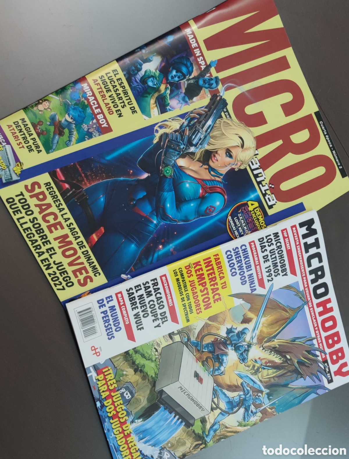 Coleccionismo de Revistas y Peri&oacute;dicos: Revista Microman&iacute;a n&ordm;2 Cuarta &eacute;poca mayo 2026 + Microhobby 223
