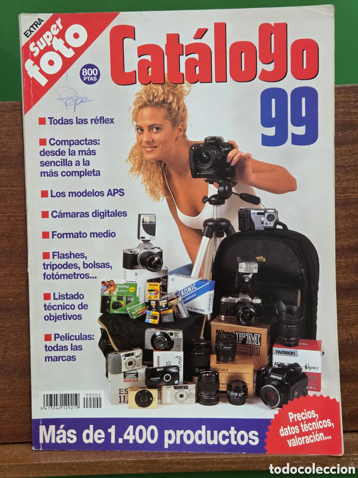Coleccionismo de Revistas y Peri&oacute;dicos: REVISTA...&rdquo;&rdquo;SUPER FOTO PR&Aacute;CTICA&rdquo;&rdquo;&rdquo;...CAT&Aacute;LOGO 99...