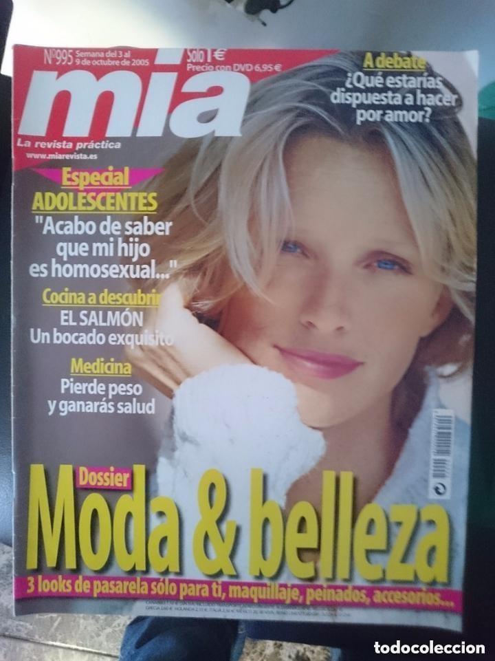 Collection Magazines and Newspapers: MIA - N 995 - DEL 3 AL 9 OCTUBRE 2005 -CON PUBLICIDAD DE LA EPOCA-NOTICIAS-ETC REVISTA MIA N&ordm;995