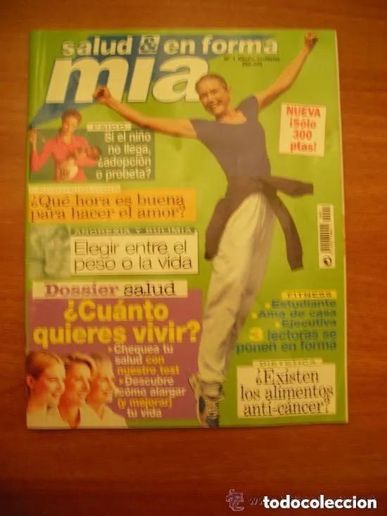 Coleccionismo de Revistas y Peri&oacute;dicos: MIA - SALUD EN FORMA- N 1 OTO&Ntilde;O-INVIERNO 1998-1999