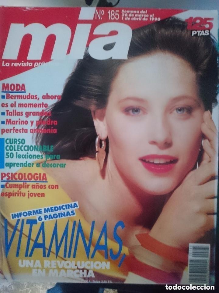 Coleccionismo de revistas y peri&oacute;dicos: MIA - N 185 -DEL 26 MARZO AL 1 ABRIL 1990 -CON PUBLICIDAD DE LA EPOCA-NOTICIAS-ETC