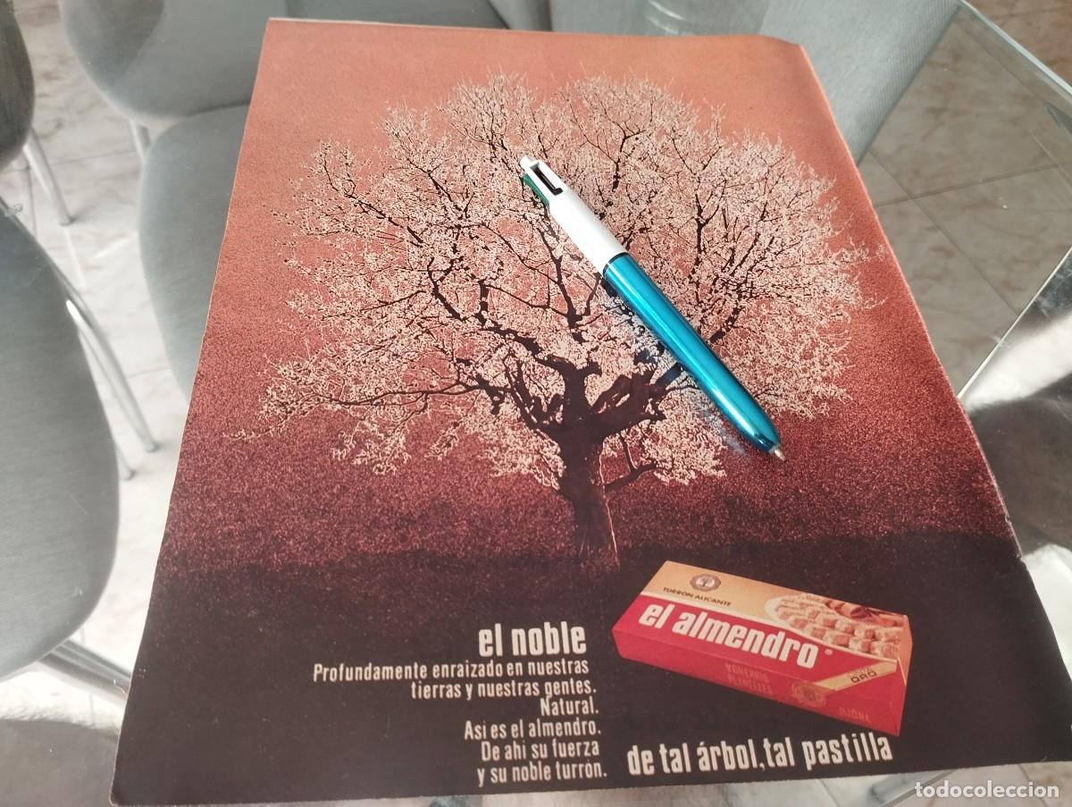 Coleccionismo de Revistas y Peri&oacute;dicos: TURRON EL ALMENDRO REVERSO ARTICULOS MAGEFESA ANUNCIO PUBLICIDAD REVISTA 1975 BONITO PARA ENMARCAR