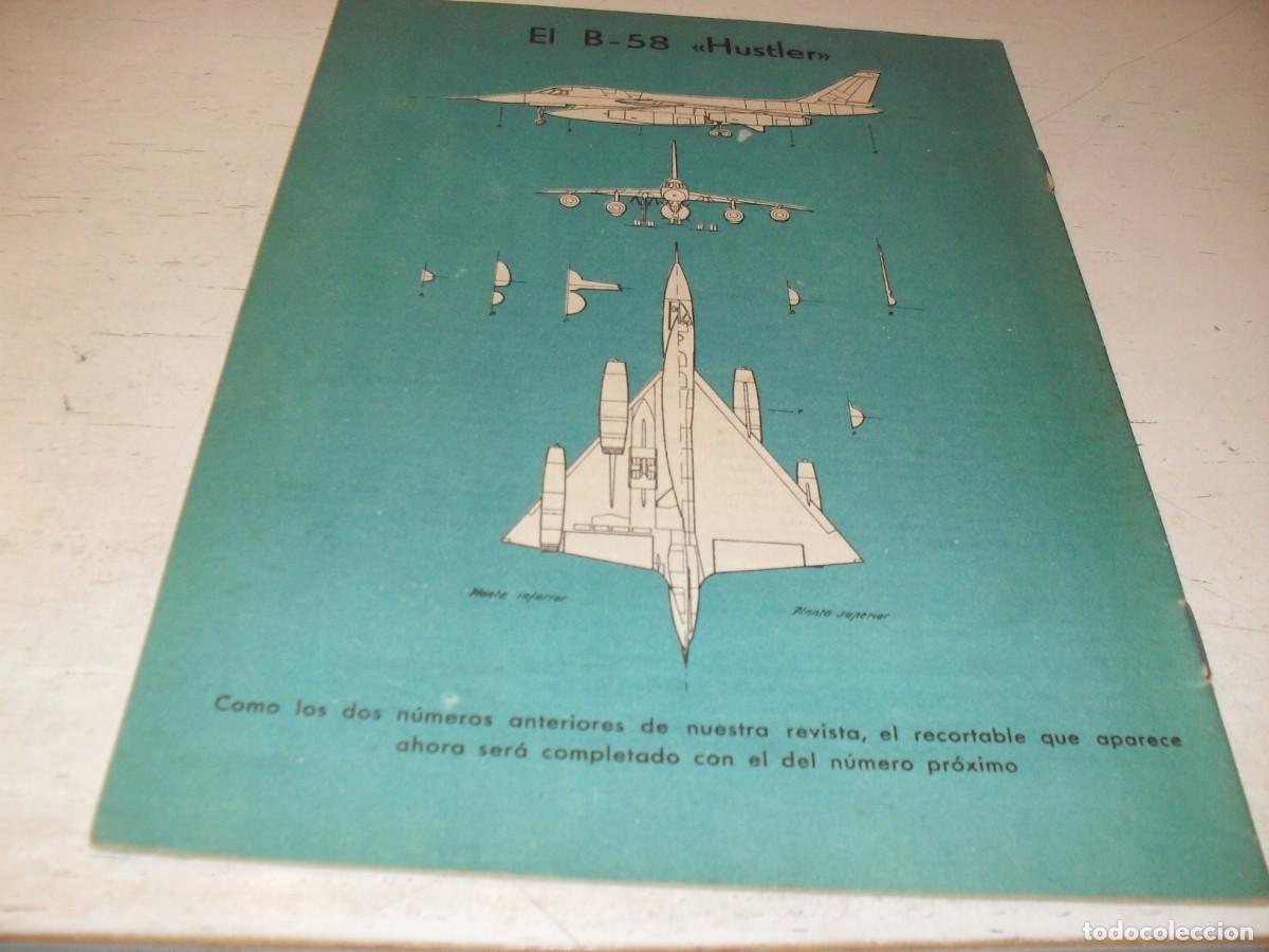 Coleccionismo de Revistas y Peri&oacute;dicos: BELLO RECORTABLE DE EL B-58 HUSTLER.REVISTA FLAPS 22,1961