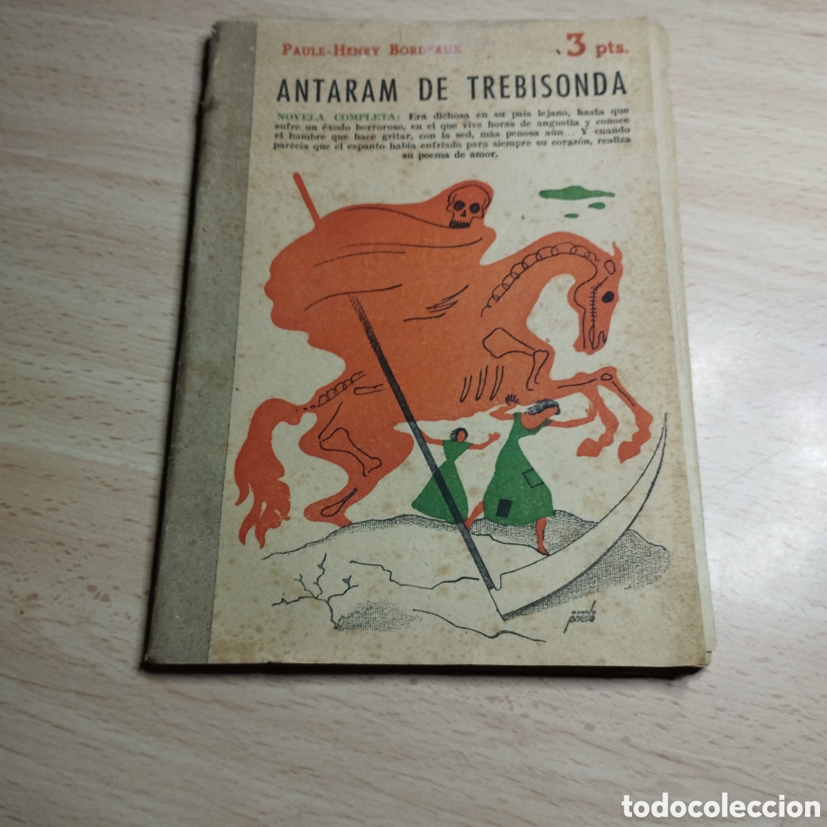 Coleccionismo de Revistas y Peri&oacute;dicos: Antaram de Trebisonda. Paule- Henry Bordeaux. 1950 . Revista Literatura Novelas y cuentos. n⁰992