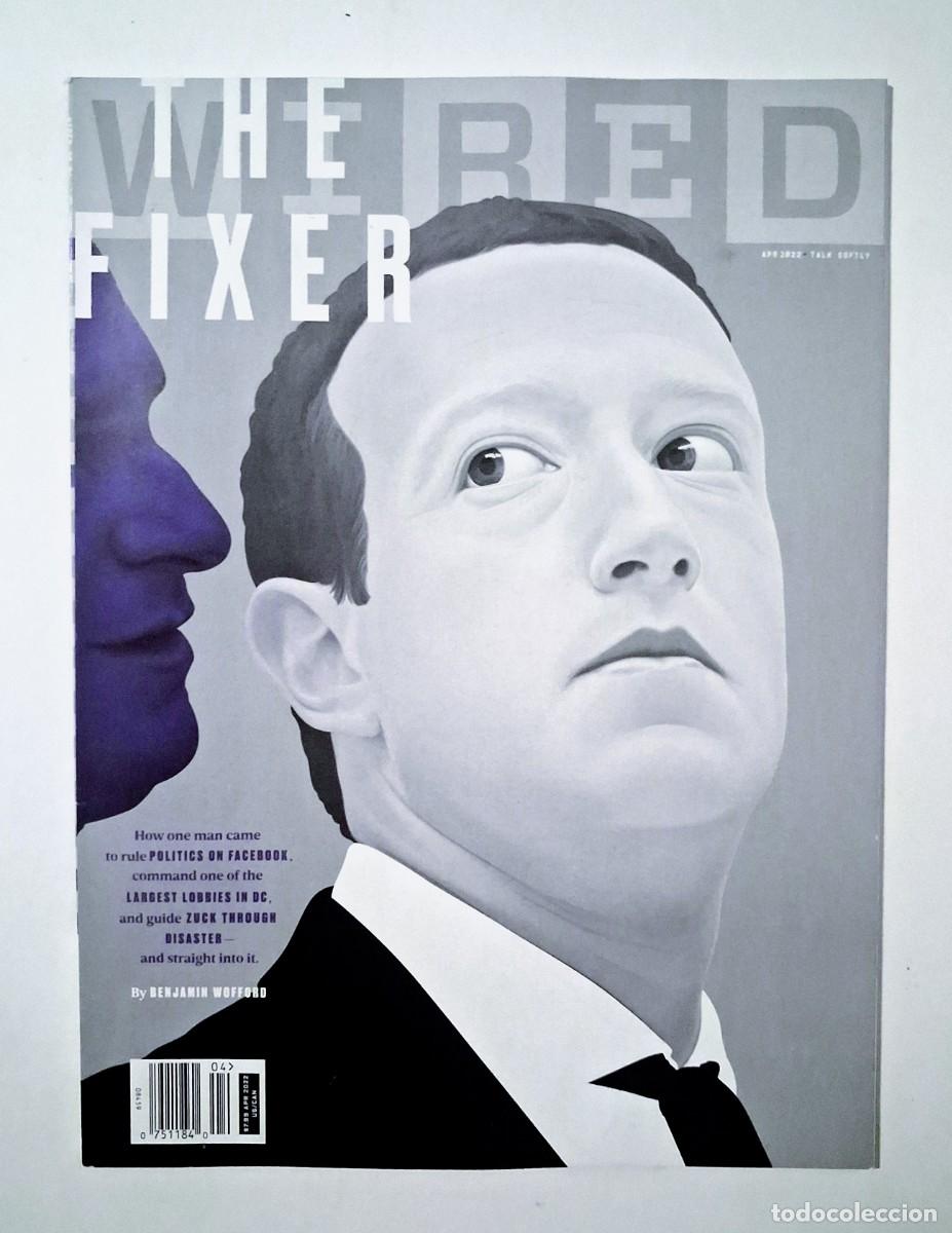 Coleccionismo de Revistas y Peri&oacute;dicos: Revista wired abril 2022 the fixer, uber, Jacques Valle&eacute; ufos