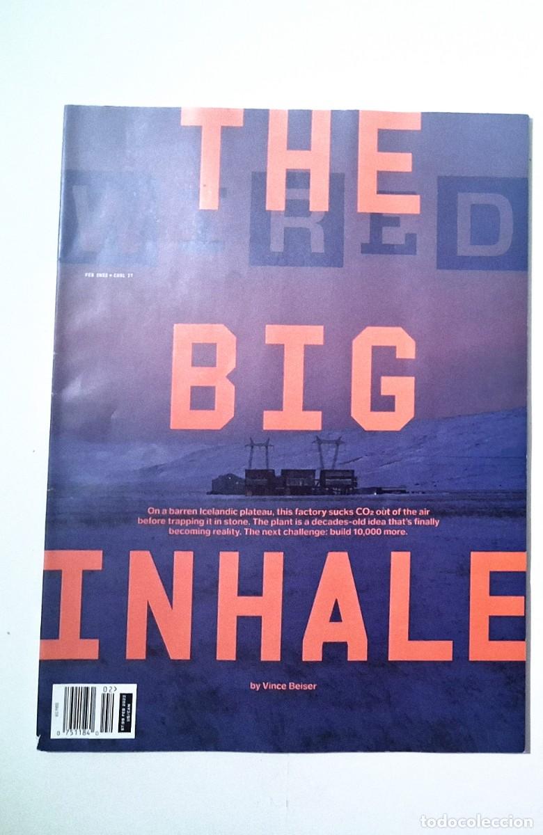 Coleccionismo de Revistas y Peri&oacute;dicos: Revista wired febrero 2022 the big inhale