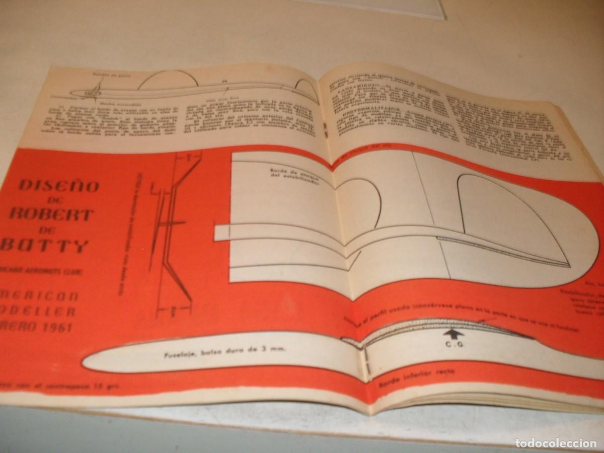 Collectionnisme de Revues et Journaux: BELL POSTER/RECORTABLE DEL AMERICAN MODELLER FEBRERO 1961.REVISTA FLAPS 23,1961