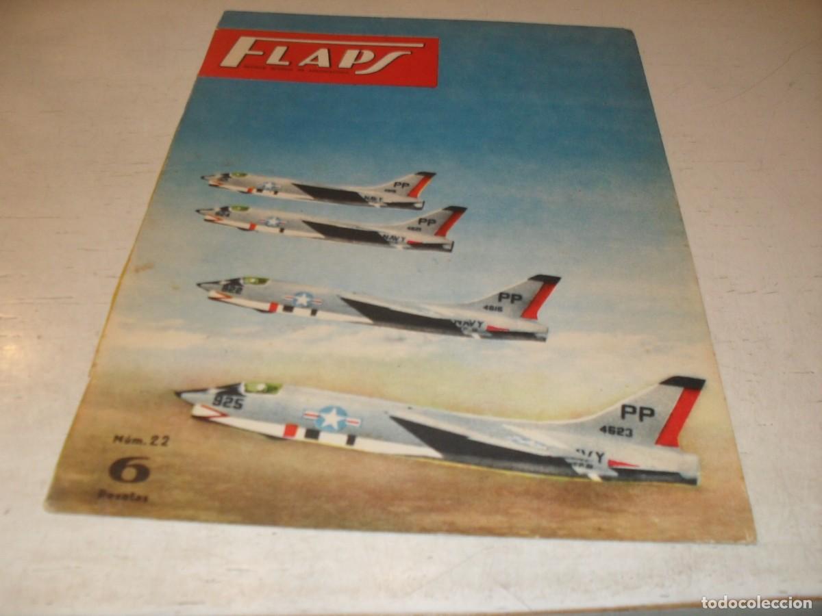 Coleccionismo de Revistas y Peri&oacute;dicos: BELLA LAMINA,IDEAL PARA ENMARCAR:CUADRILLA AVIONES/ALAS Y BLASONES.REVISTA FLAPS 22,1961