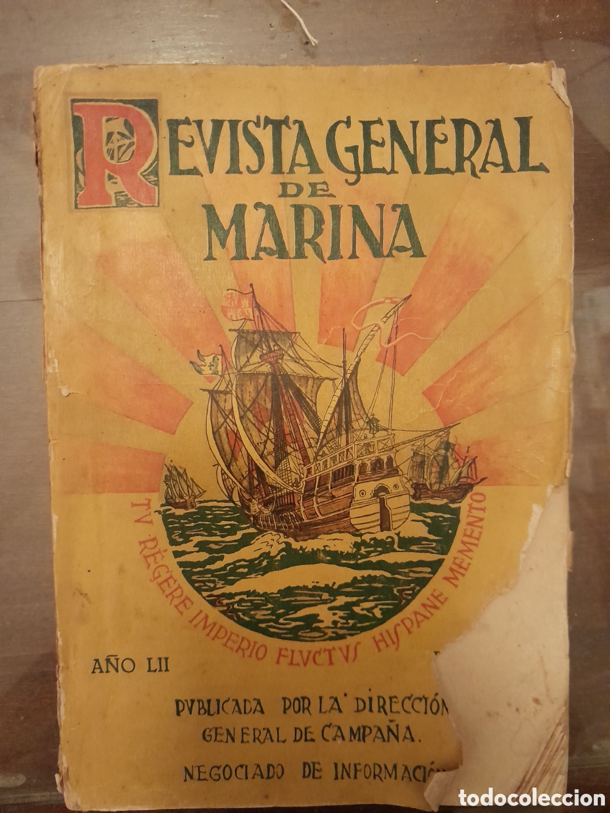 Coleccionismo de Revistas y Peri&oacute;dicos: Revista general de marina principios siglo XX