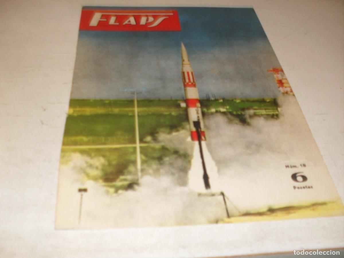 Coleccionismo de Revistas y Peri&oacute;dicos: BELLA LAMINA,IDEAL PARA ENMARCAR:LANZADERA ESPACIAL/ALAS Y BLASONES .REVISTA FLAPS 18,1961