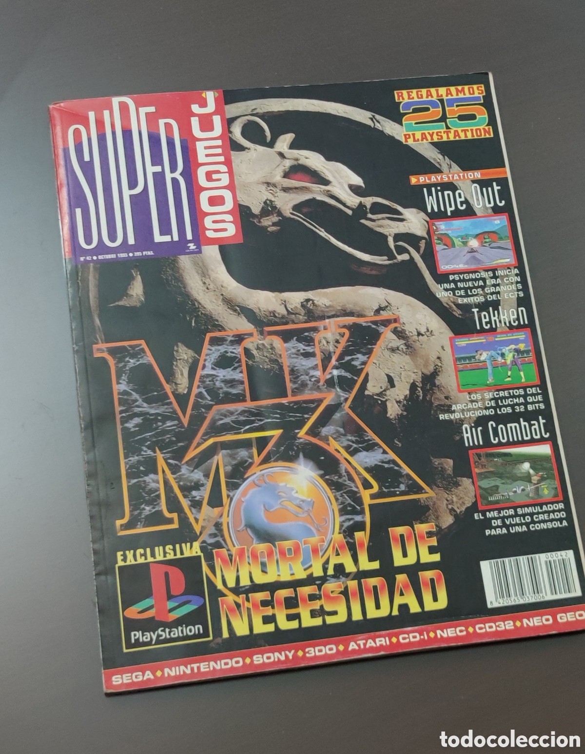 Coleccionismo de Revistas y Peri&oacute;dicos: Revista SUPER JUEGOS. Octubre 1995