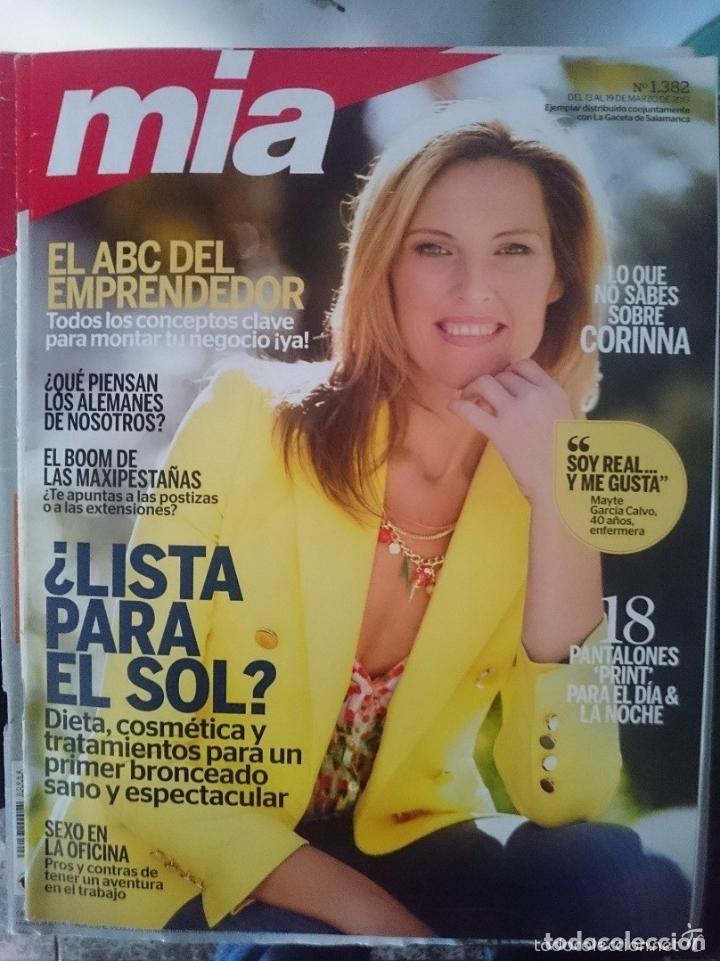 Coleccionismo de Revistas y Peri&oacute;dicos: MIA N 1.382 - DEL 13 AL 19 MARZO 2013 -CON PUBLICIDAD DE LA EPOCA -NOTICIAS-ETC