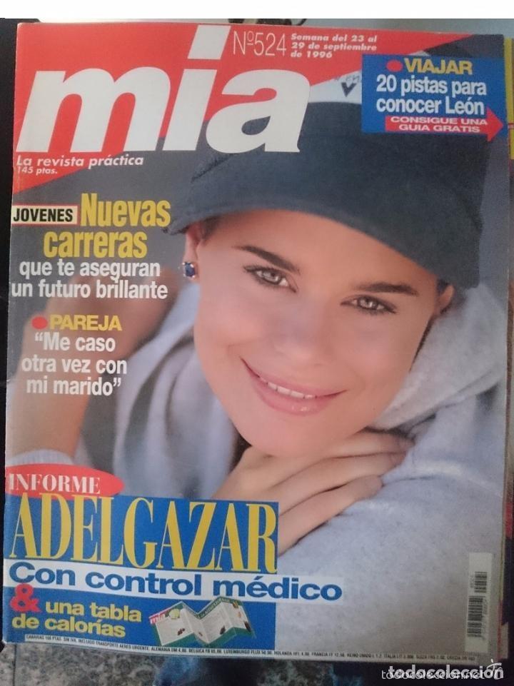 Coleccionismo de Revistas y Peri&oacute;dicos: MIA N 524 DEL 23 AL 29 SEPTIEMBRE 1996 -CON PUBLICIDAD DE LA EPOCA-NOTICIAS-ETC