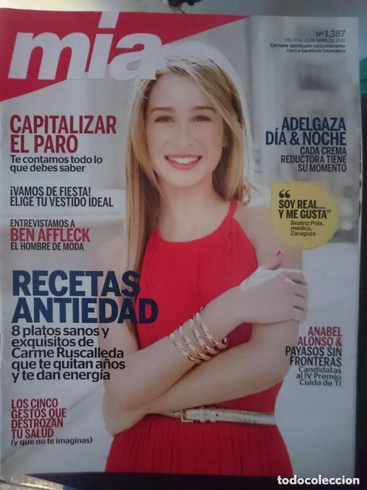 Coleccionismo de Revistas y Peri&oacute;dicos: MIA - N 1.387 - DEL 17 AL 23 ABRIL 2013 -CON PUBLICIDAD DE LA EPOCA-NOTICIAS-ETC