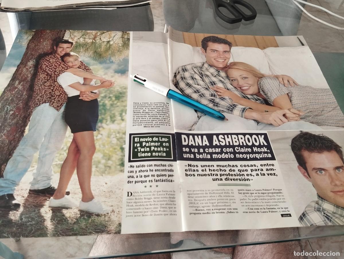 Coleccionismo de Revistas y Peri&oacute;dicos: DANA ASHBROOK NOVIO DE LAURA PALMER EN TWIN PEAKS RECORTE REVISTA 3 P&Aacute;GINAS 1993
