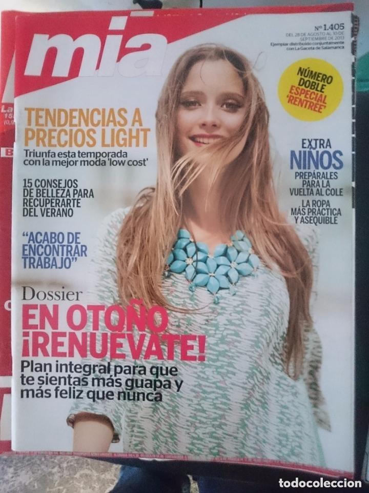 Coleccionismo de Revistas y Peri&oacute;dicos: MIA - N 1.405 - DEL 29 AGOSTO AL 10 SEPTIEMBRE 2013 En oto&ntilde;o renu&eacute;vate Tendencias a precios light