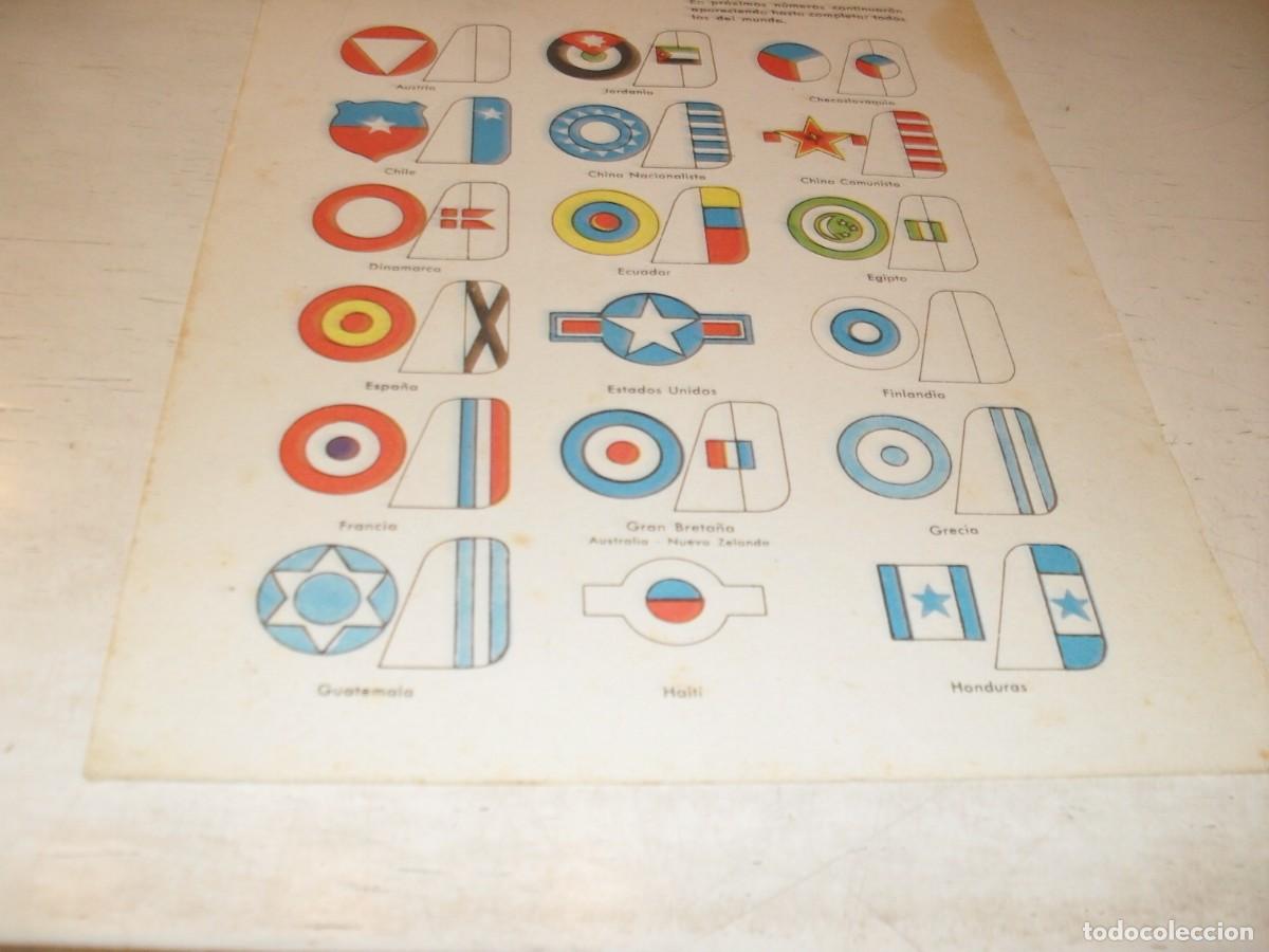 Coleccionismo de Revistas y Peri&oacute;dicos: BELLA LAMINA,IDEAL PARA ENMARCAR:AVION A REACCION/ESCARAPELAS,REVISTA FLAPS 4,1961
