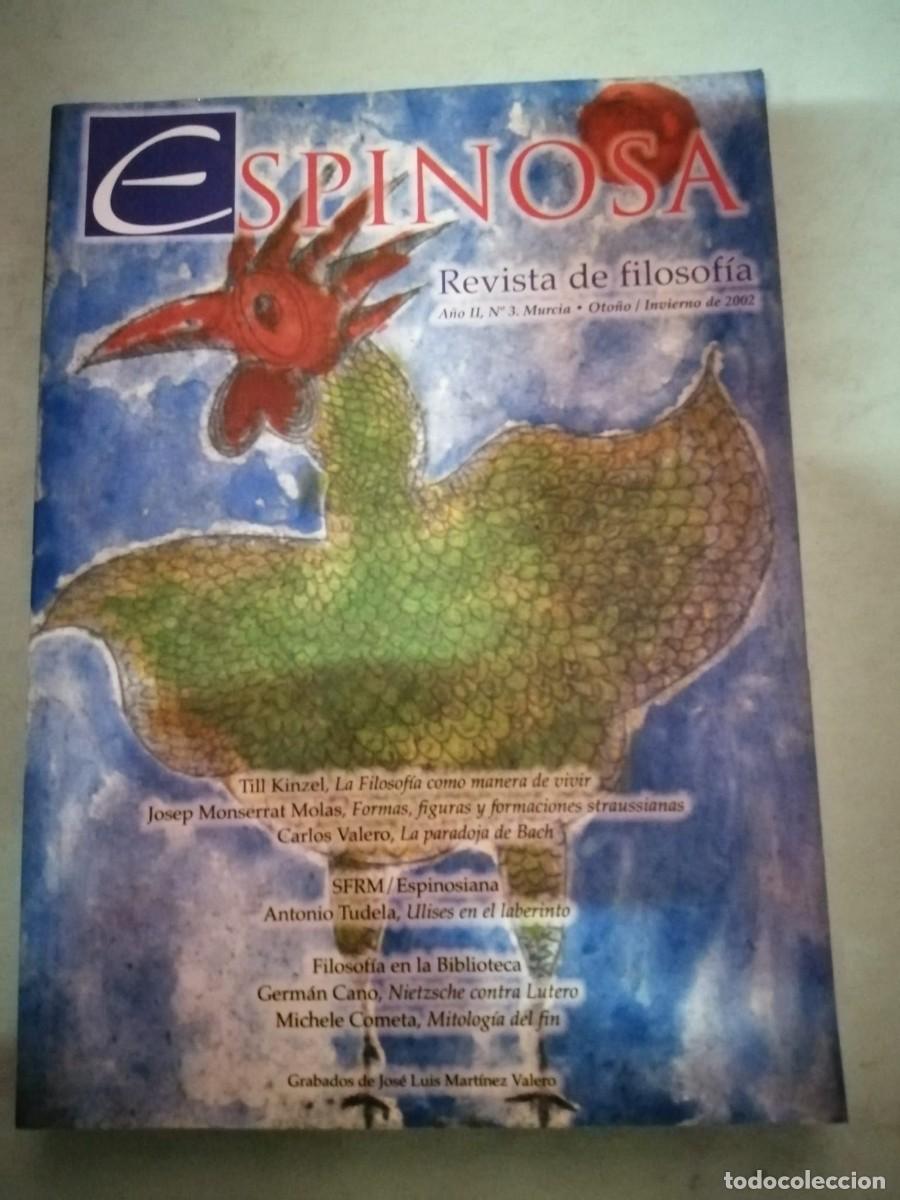 Coleccionismo de Revistas y Peri&oacute;dicos: ESPINOSA. REVISTA DE FILOSOFIA (NUMERO 3) 2002
