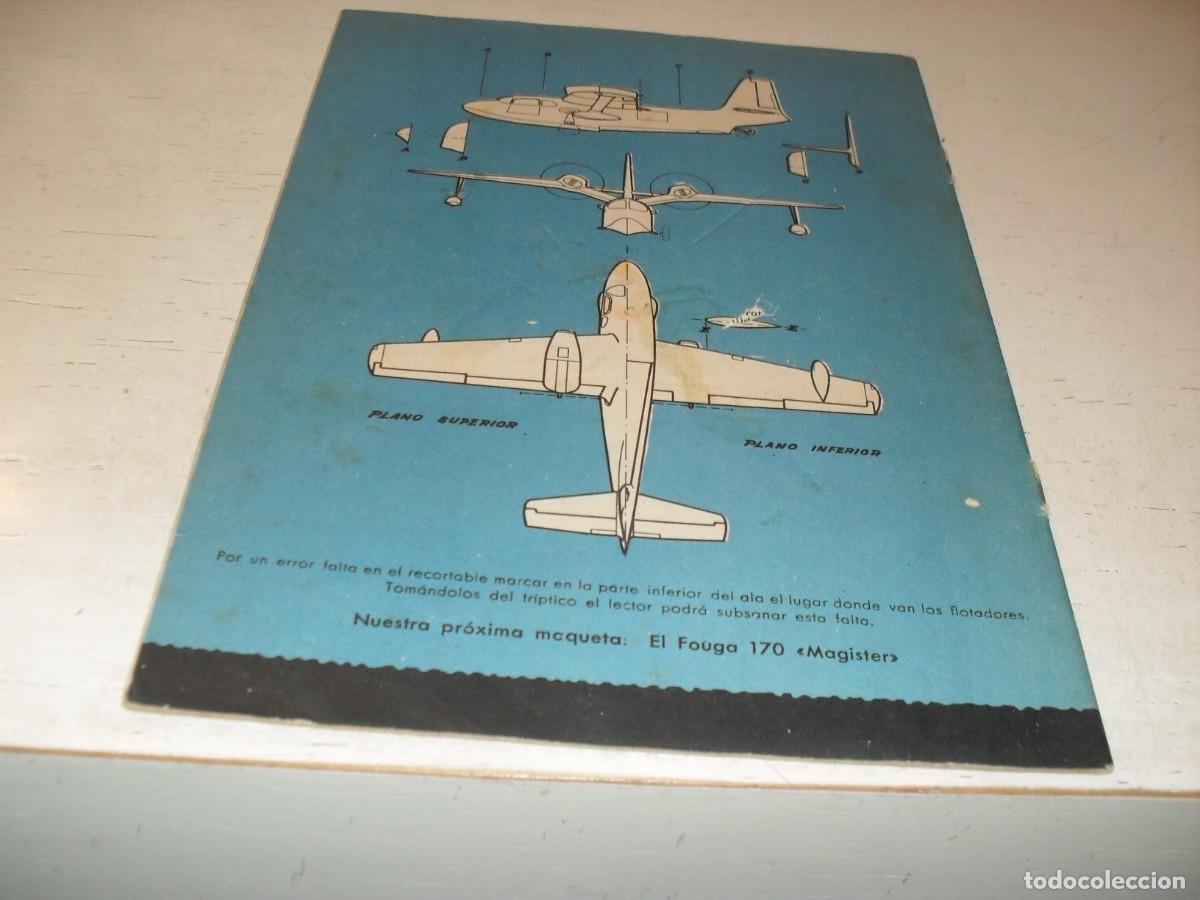 Coleccionismo de Revistas y Peri&oacute;dicos: BELLO RECORTABLE CON MAQUETA PIAGGIO P.136-L,REVISTA FLAPS 16,1961
