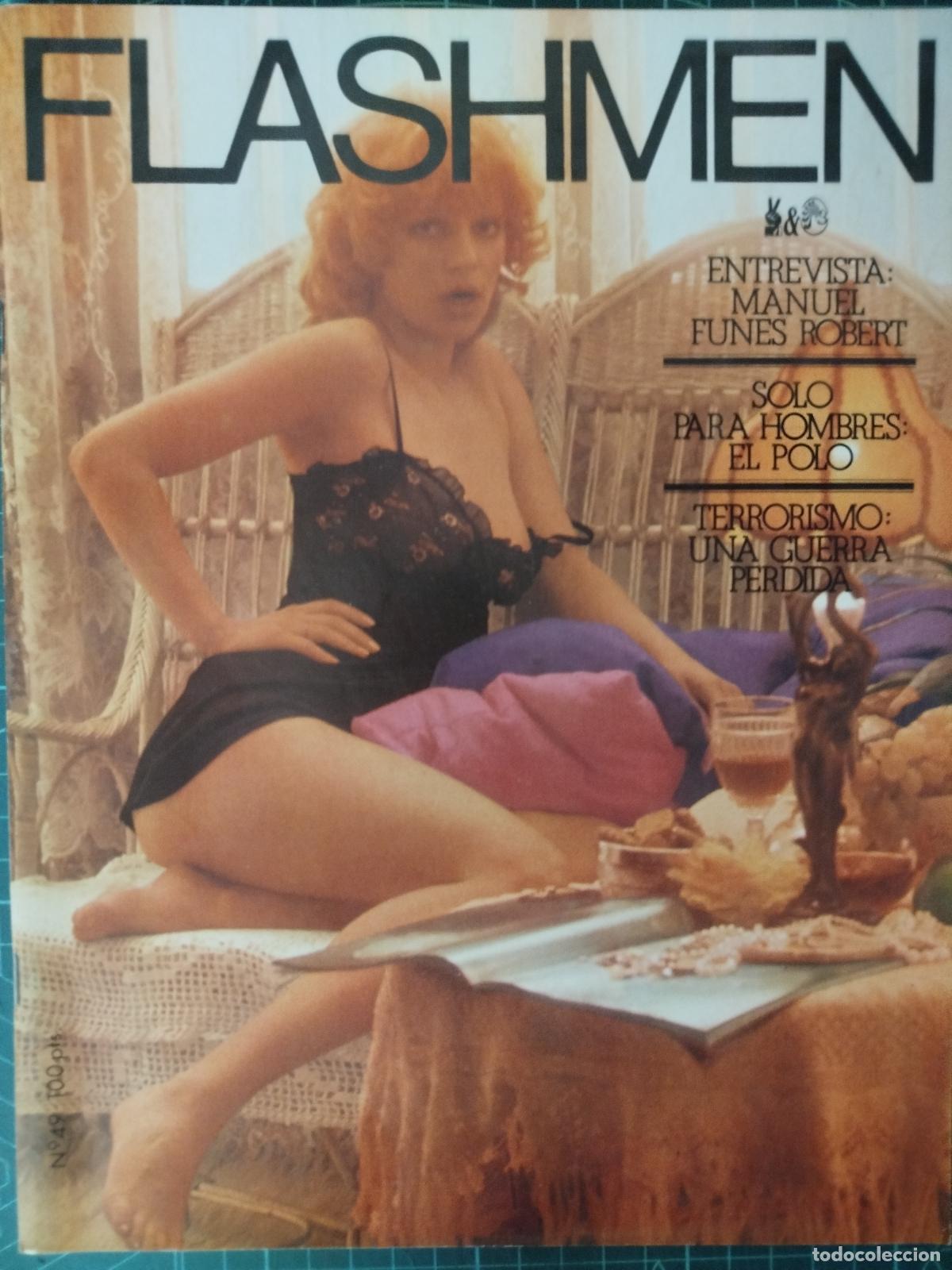 Collezionismo di Riviste e Giornali: REVISTA FLASHMEN N&ordm; 49 GAUCHE DIVINE BOCACCIO. PIA JANSEN, TENNESSE WILLIAMS