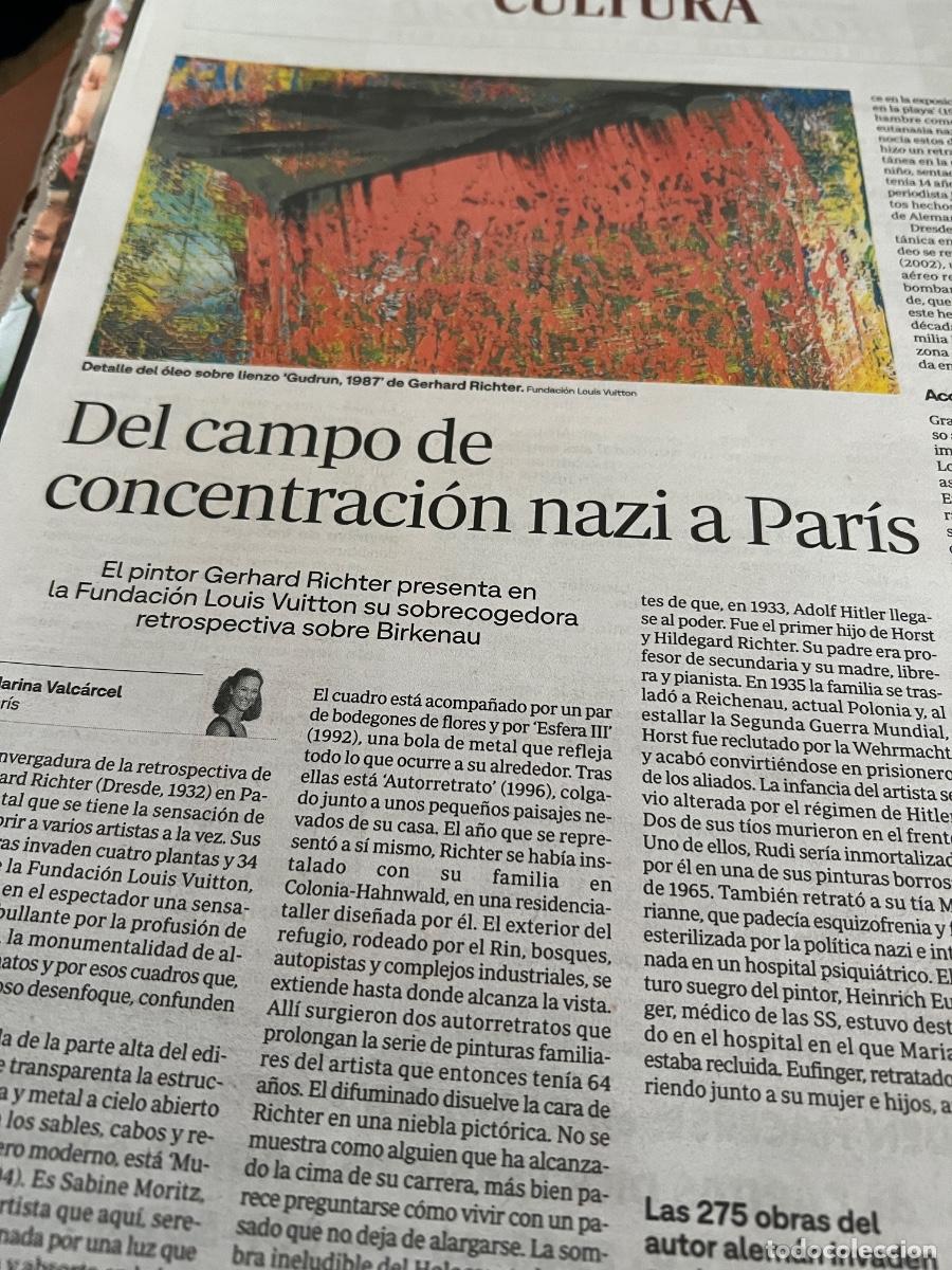 Coleccionismo de Revistas y Peri&oacute;dicos: GERHARD RICHTER. FUNDACI&Oacute;N LOUIS VUITTON. BIRKENAU