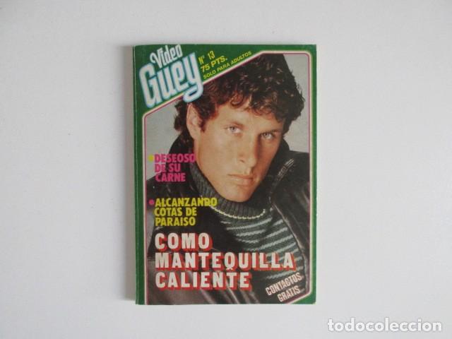 Coleccionismo de Revistas y Peri&oacute;dicos: VIDEOGUEY N&ordm; 13 - REVISTA PRIMEROS A&Ntilde;OS 1980 - MEMORIA LGTB - CULTURA GAY