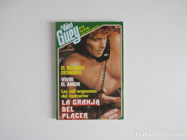 Coleccionismo de Revistas y Peri&oacute;dicos: VIDEOGUEY N&ordm; 18 - REVISTA PRIMEROS A&Ntilde;OS 1980 - MEMORIA LGTB - CULTURA GAY