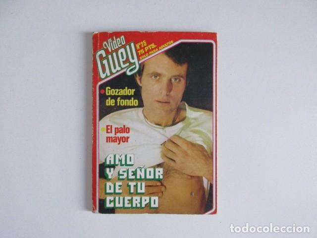 Coleccionismo de Revistas y Peri&oacute;dicos: VIDEOGUEY N&ordm; 25 - REVISTA PRIMEROS A&Ntilde;OS 1980 - MEMORIA LGTB - CULTURA GAY