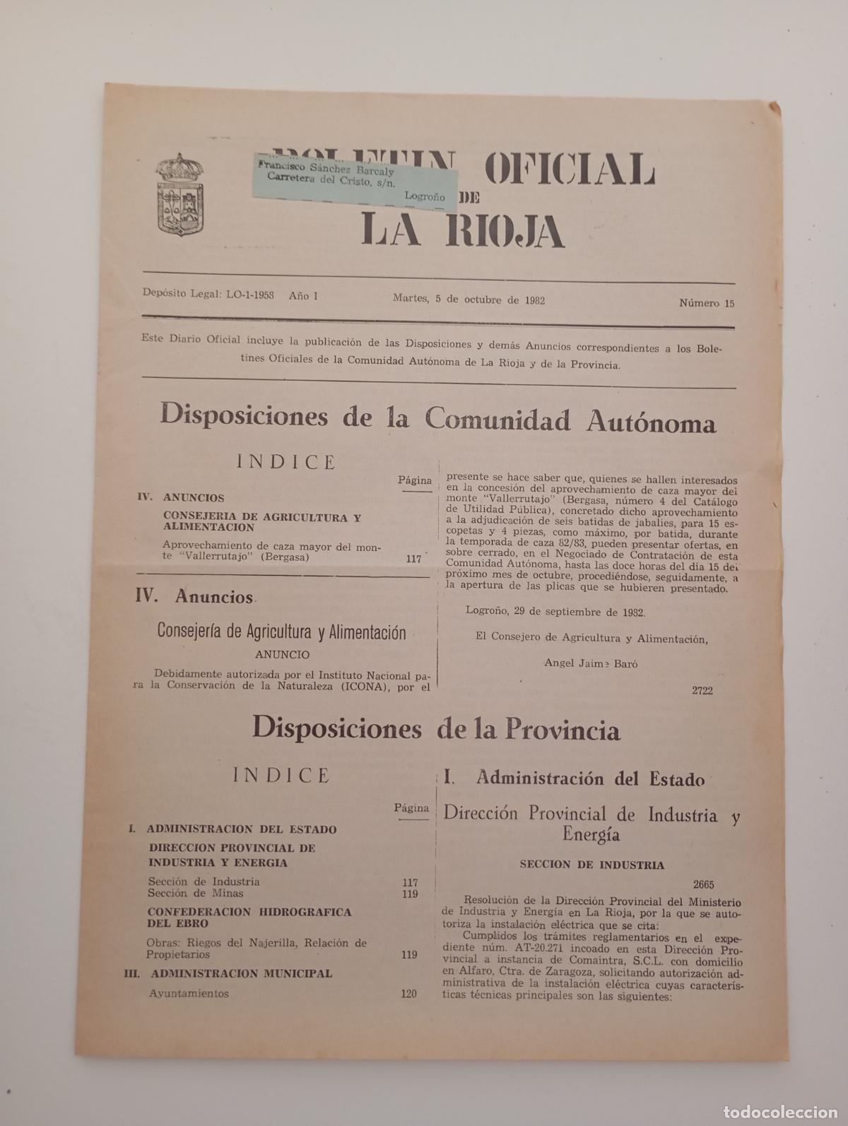 Coleccionismo de Revistas y Peri&oacute;dicos: REVISTA LA RIOJA. TDKR91