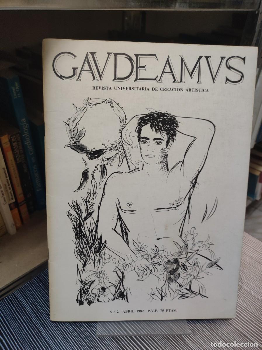 Coleccionismo de Revistas y Peri&oacute;dicos: GAVDEAMVS (Gaudeamus) N.&ordm; 2 (Abril de 1982) Revista universitaria de creaci&oacute;n art&iacute;stica. Poes&iacute;a,