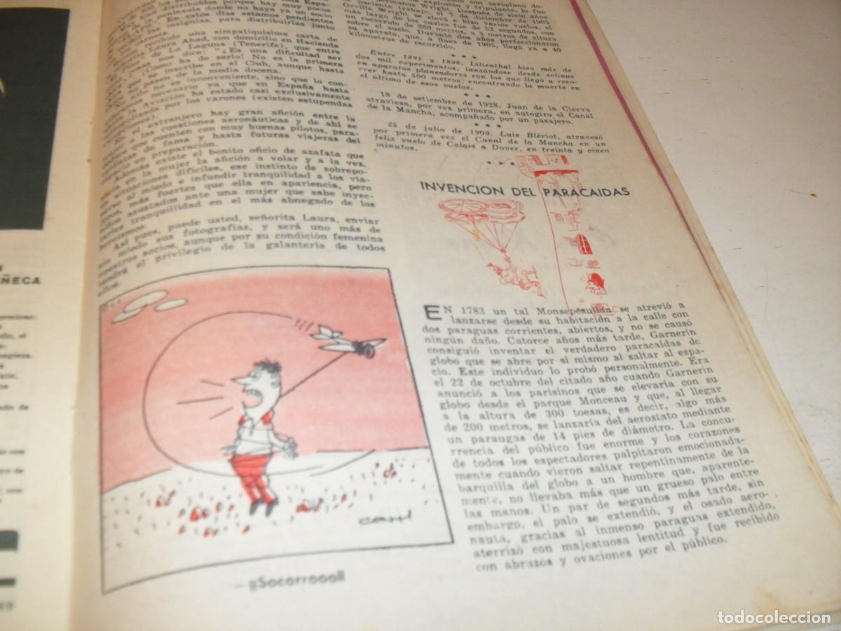 Coleccionismo de Revistas y Peri&oacute;dicos: BELLA LAMINA CHISTE DE CONTI+PUBLICIDAD CASA REYNA,REVISTA FLAPS 5,1961