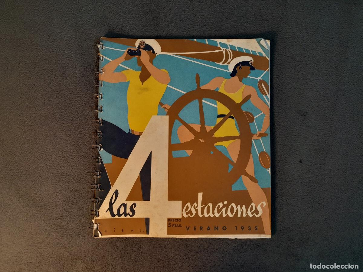 Sammeln von Zeitschriften und Zeitungen: RV-461. LAS CUATRO ESTACIONES. MAGAZINE TRIMESTRAL. JUNIO 1935. N&Uacute;M. 2. VOL. I.