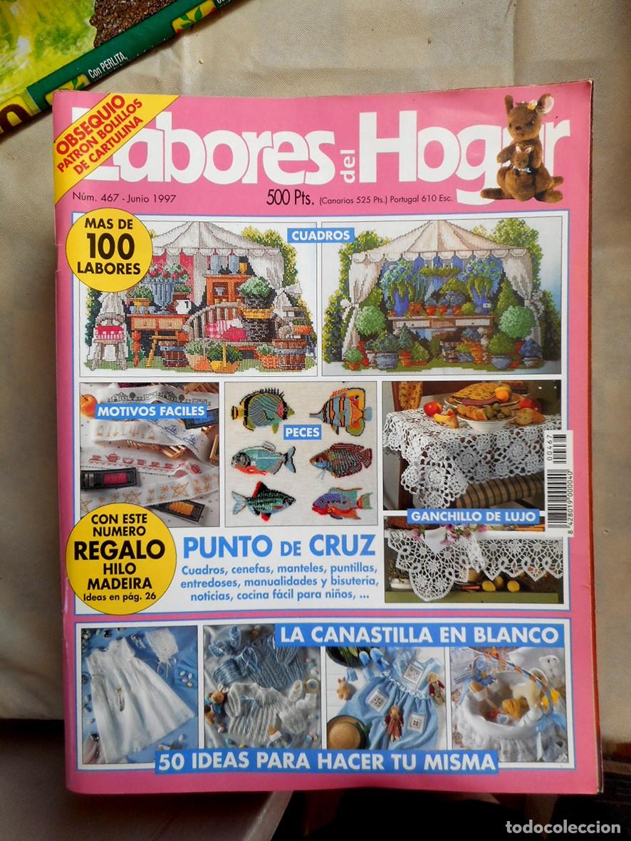 Collezionismo di Riviste e Giornali: REVISTA LABORES DEL HOGAR N&ordm;467 (JUNIO 1997) -INCLUYE PATRONES-