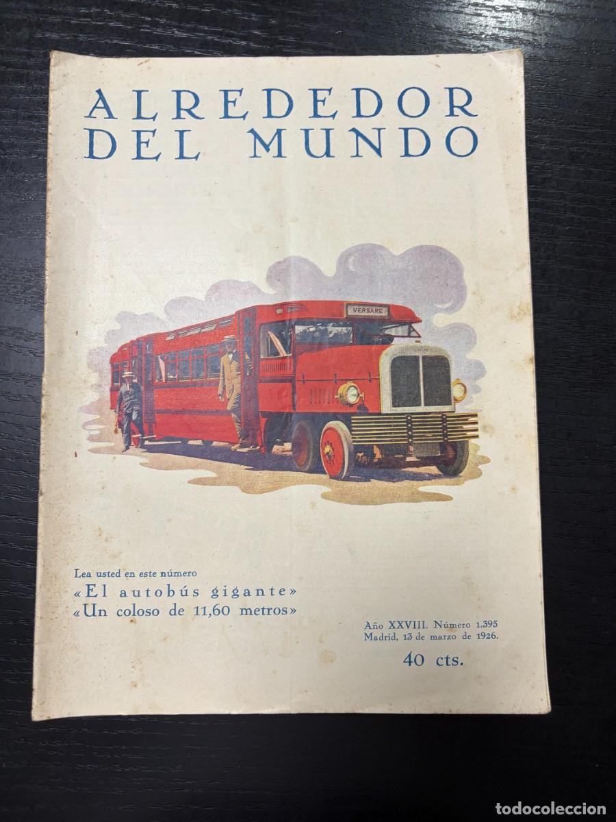 Coleccionismo de Revistas y Peri&oacute;dicos: ALREDEDOR DEL MUNDO. N&ordm; 1395. MARZO 1936. EN &Aacute;FRICA EXITE LA RAZA M&Aacute;S PRIMITIVA DEL MUNDO. LEER