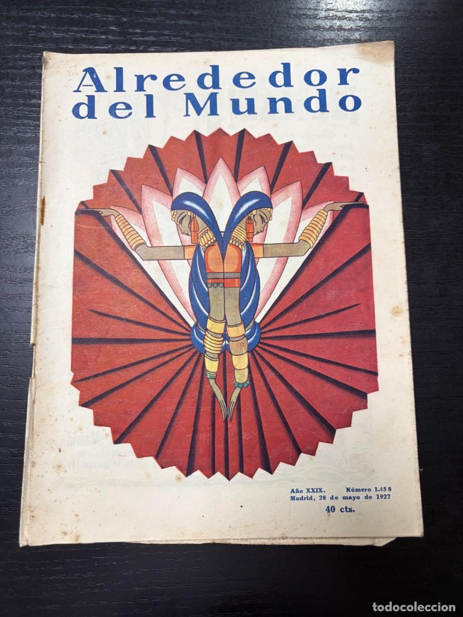 Coleccionismo de Revistas y Peri&oacute;dicos: ALREDEDOR DEL MUNDO. N&ordm; 1458. MAYO 1927. LA MARAVILLA AZUL DE LA ISLA DE CAPRI. LEER