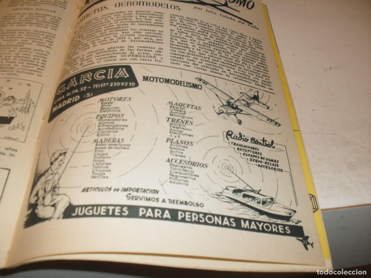 Coleccionismo de Revistas y Peri&oacute;dicos: BELLA LAMINA PUBLICITARIA MODELISMO GARCIA,DETRAS CASA REYNA.REVISTAS FLAPS 9,1961