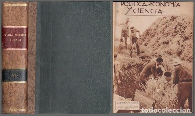 Sammeln von Zeitschriften und Zeitungen: REVISTA (BLANCO Y NEGRO) POLITICA, ECONOMIA Y CIENCIA 1933 - A-REVIL-1011