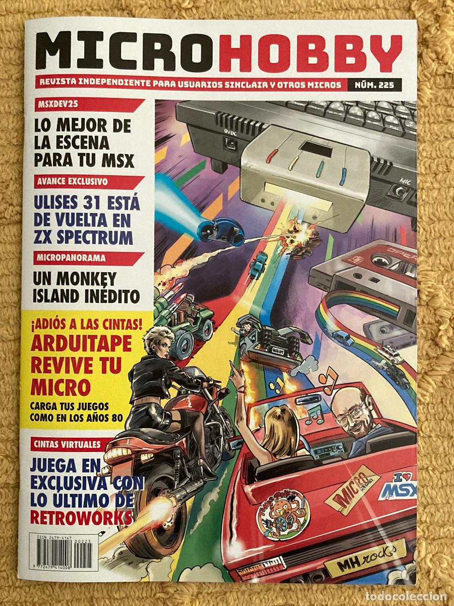 Coleccionismo de Revistas y Peri&oacute;dicos: Revista MicroHobby n&ordm; 225 (Abril-Mayo 2026) ZX Spectrum, Amstrad, MSX, Commodore