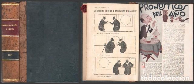 Sammeln von Zeitschriften und Zeitungen: REVISTA BLANCO Y NEGRO A&Ntilde;O 1934 - A-REVIL-1012