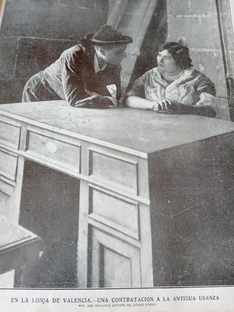 Sammeln von Zeitschriften und Zeitungen: REVISTA ENTERA A&Ntilde;O 1914 LONJA DE VALENCIA TRAJE TIPICO ESTACION LASARTE EIBAR SANTUARIO DE BEGO&Ntilde;A