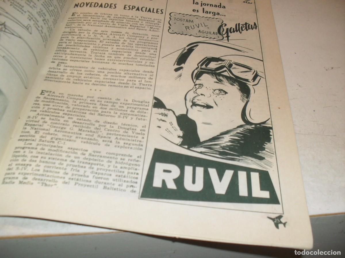 Coleccionismo de revistas y peri&oacute;dicos: EN 6 PAGINAS PUBLCIDAD GALLETAS RUVIL Y AMENIDADES DE AVIACION.REVISTA FLAPS 10,1961