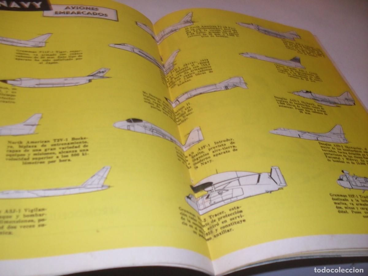 Coleccionismo de revistas y peri&oacute;dicos: EN 4 PAGINAS POSTER US NAVY,AVIONES EMBARCADOS+RARO COMIC.REVISTA FLAPS 13,1961