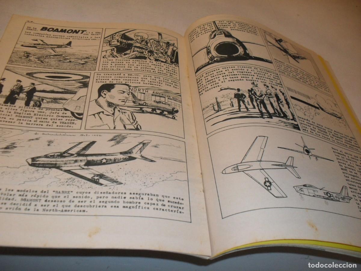 Coleccionismo de revistas y peri&oacute;dicos: EN 4 PAGINAS POSTER US NAVY,AVIONES EMBARCADOS+RARO COMIC.REVISTA FLAPS 13,1961