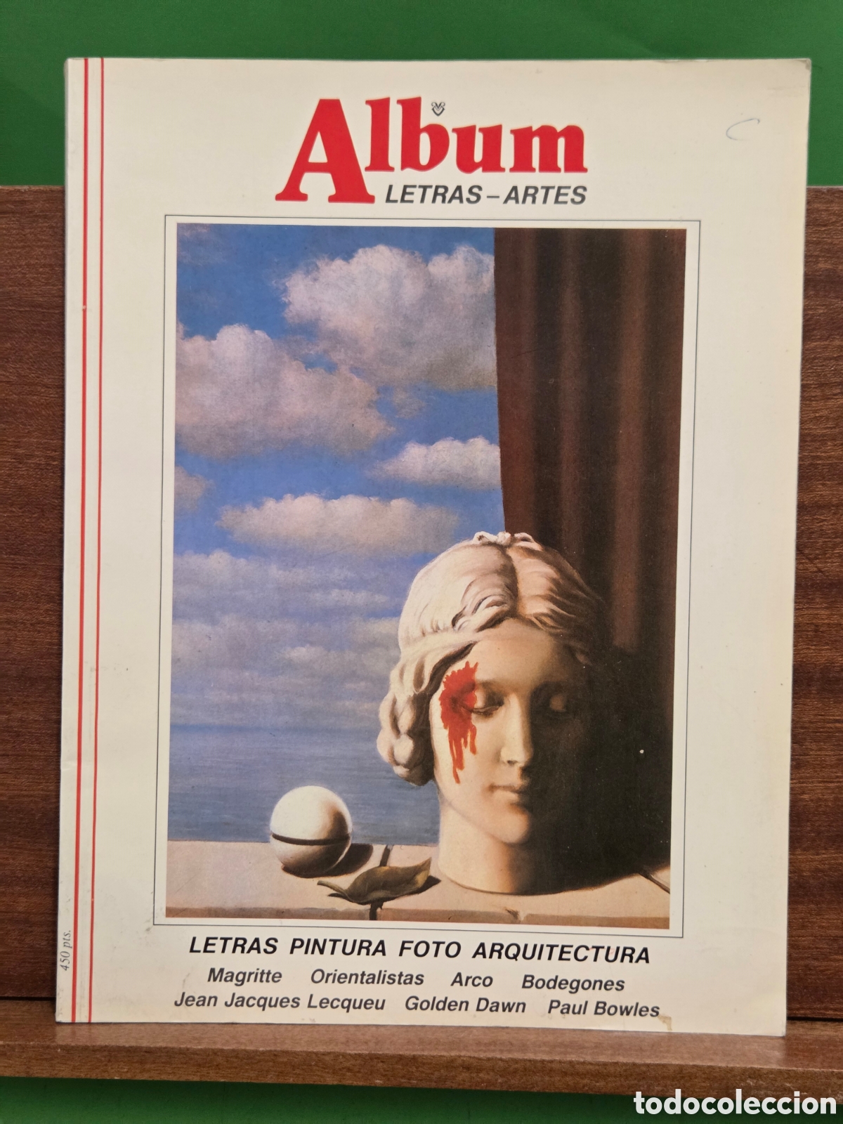 Coleccionismo de revistas y peri&oacute;dicos: REVISTA...&rdquo;&rdquo;ALBUM, LETRAS -ARTE&rdquo;&rdquo;&rdquo;...N&Uacute;MERO 8... PINTURA, FOTO, ARQUITECTURA...1985...