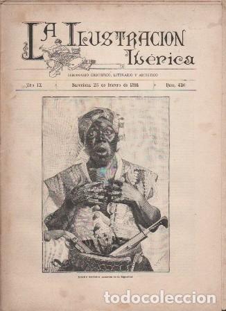 Coleccionismo de revistas y peri&oacute;dicos: LA ILUSTRACION IBERICA - A&Ntilde;O IX - 23 FEBRERO 1891 - N&ordm; 426 - A-REVIL-1028