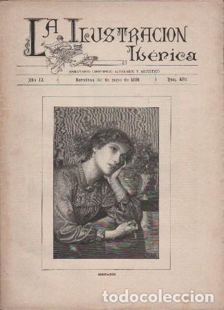 Coleccionismo de revistas y peri&oacute;dicos: LA ILUSTRACION IBERICA - A&Ntilde;O IX - 30 MAYO 1891 - N&ordm; 439 - A-REVIL-1030