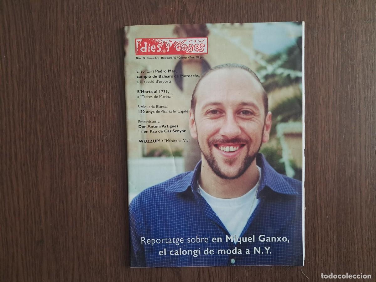 Coleccionismo de revistas y peri&oacute;dicos: revista dies i coses, Calonge, Mallorca n&ordm; 79, diciembre 2000.