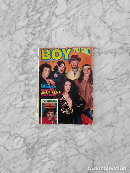 Colecionismo de Revistas e Jornais: BOY MUSIC - 1980 - PASSENGERS, GEORGE BENSON, AMEDEO MINGHI, DECIBEL, MATIA BAZAR, ADRIANO PANATTA