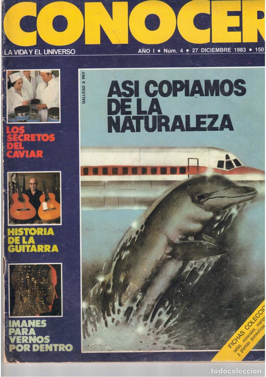 Coleccionismo de revistas y peri&oacute;dicos: Revista Conocer 4. Diciembre 83.